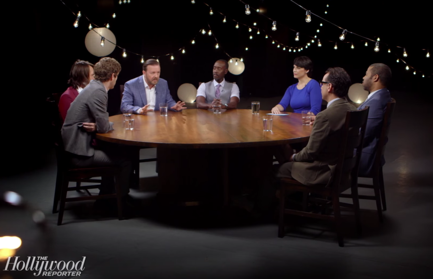 Comedy Actor Roundtable With Ricky Gervais, Will Forte, Fred Armison, And More!